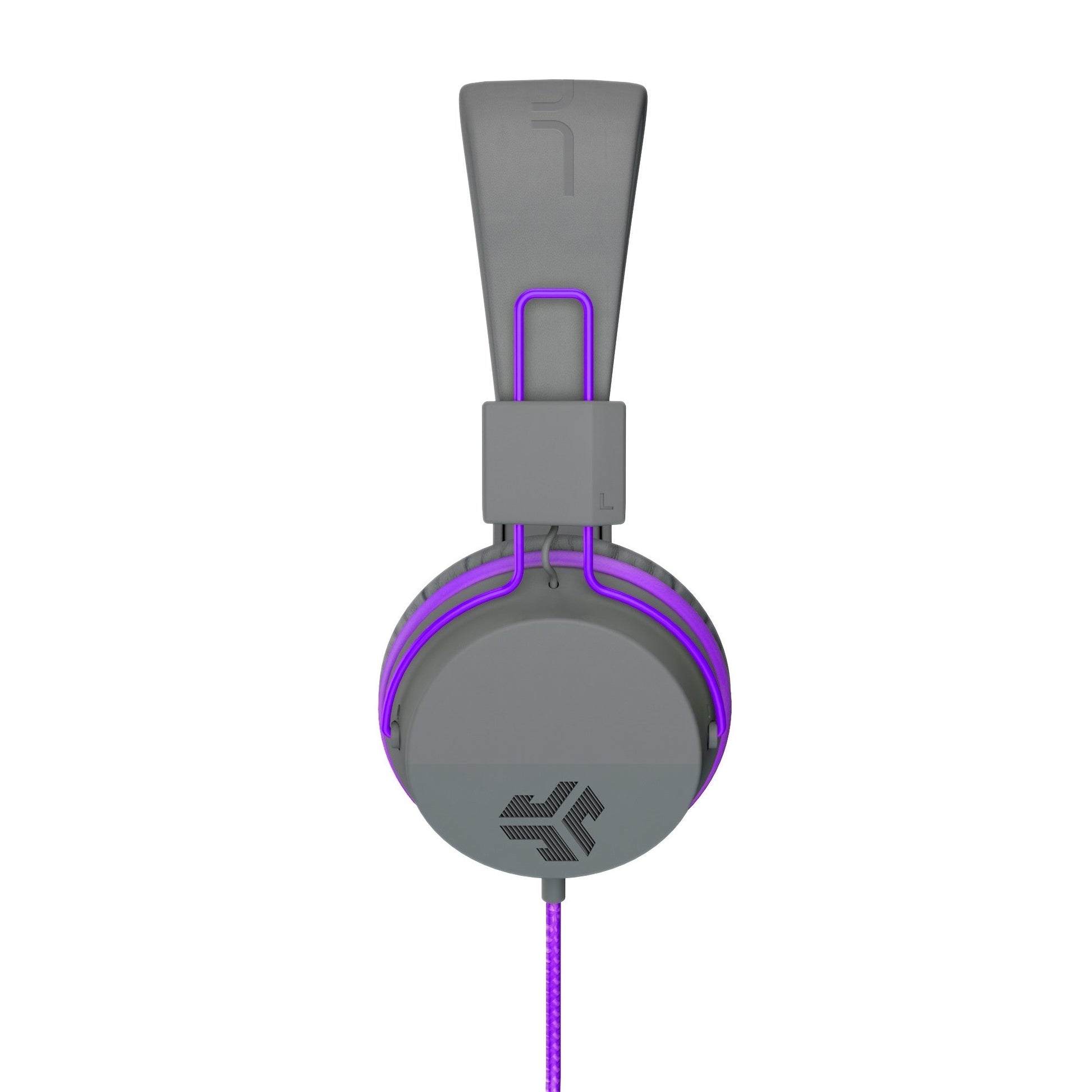 JBuddies Studio On-Ear Kids Headphones Graphite / Violet