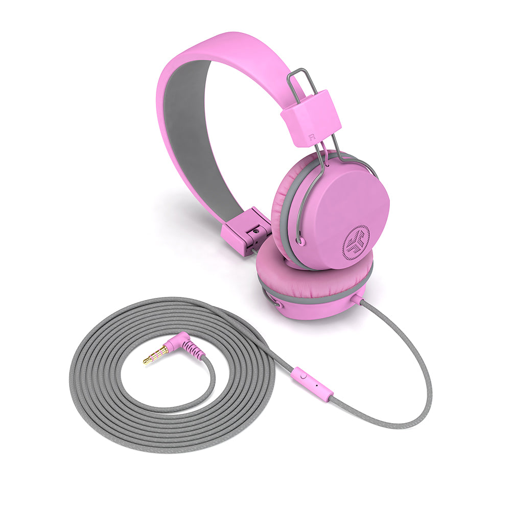 JBuddies Studio On-Ear Kids Headphones Pink 